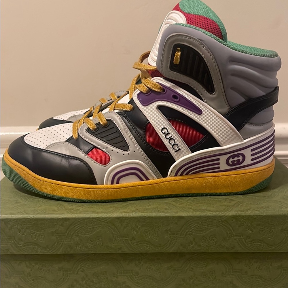 Gucci Multicolor Men’s High-Top Sneakers